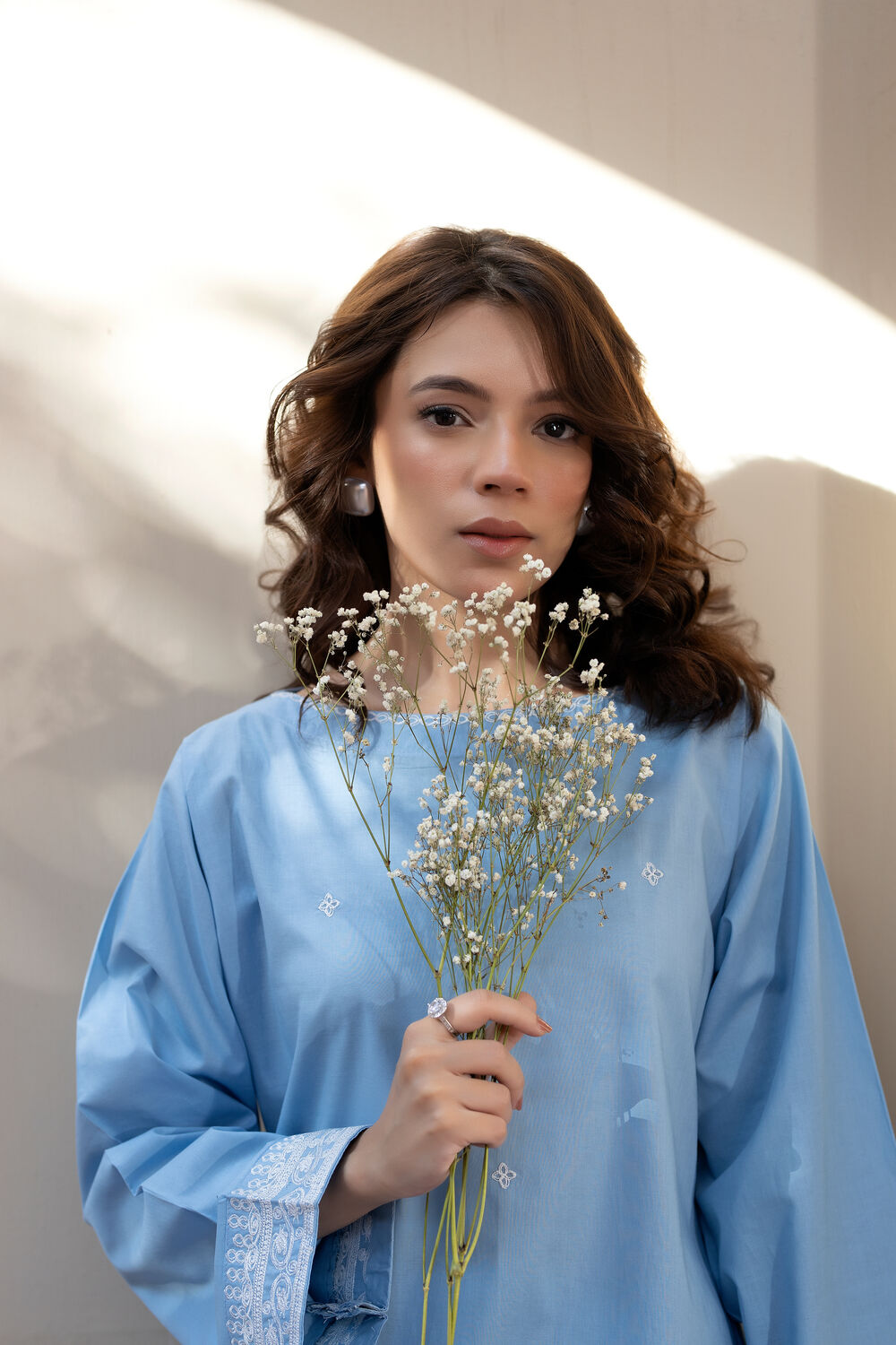 TWO PIECE STITCHED - SKY