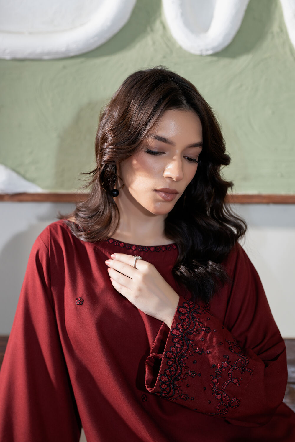 TWO PIECE STITCHED - RUBELLE