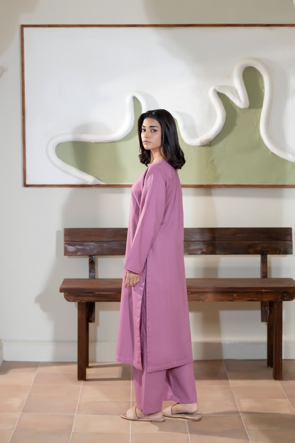 TWO PIECE STITCHED - ROSELLE