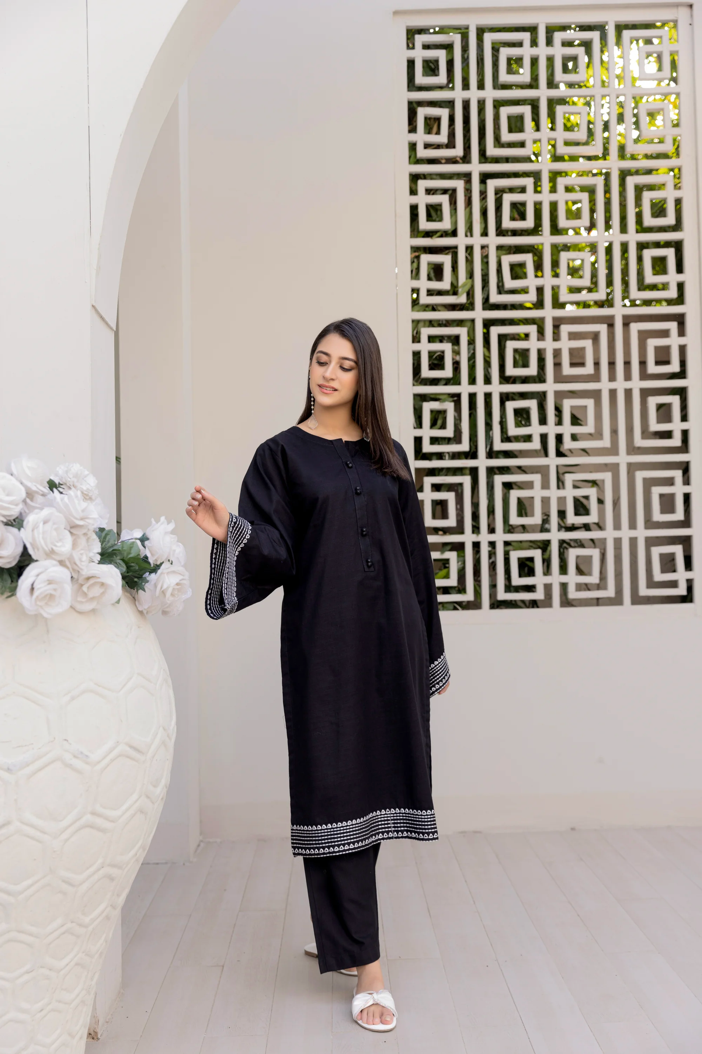 TWO PIECE STITCHED - BLACK DREAM