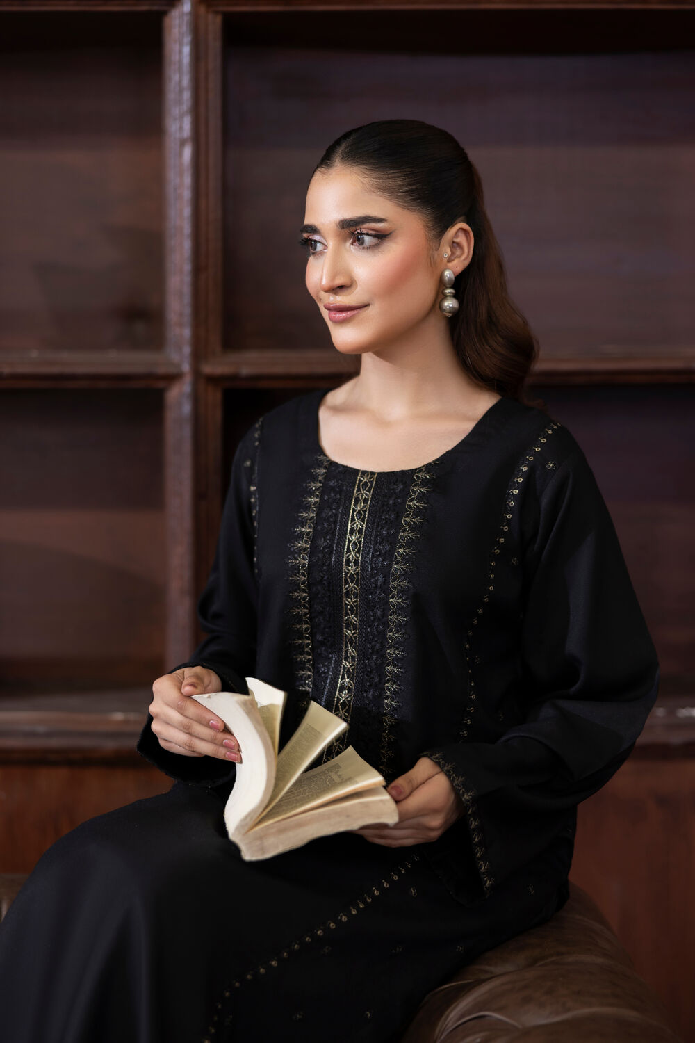 TWO PIECE STITCHED - SABLE