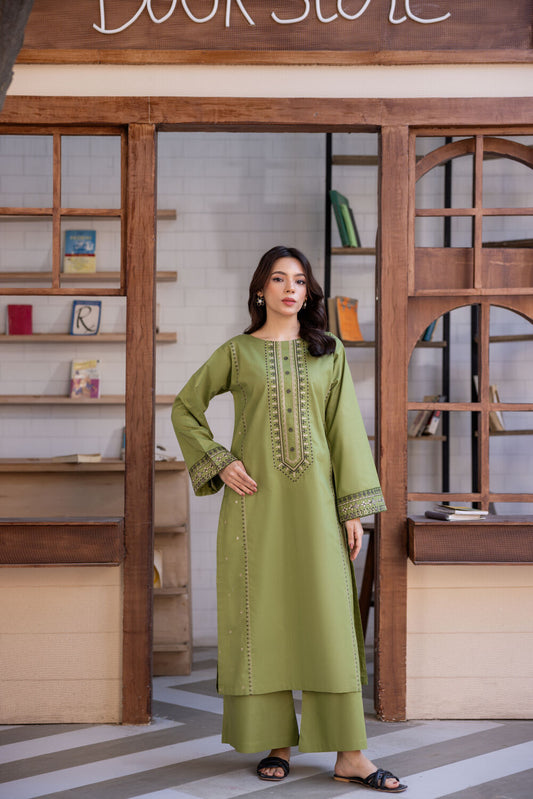 TWO PIECE STITCHED - PINE