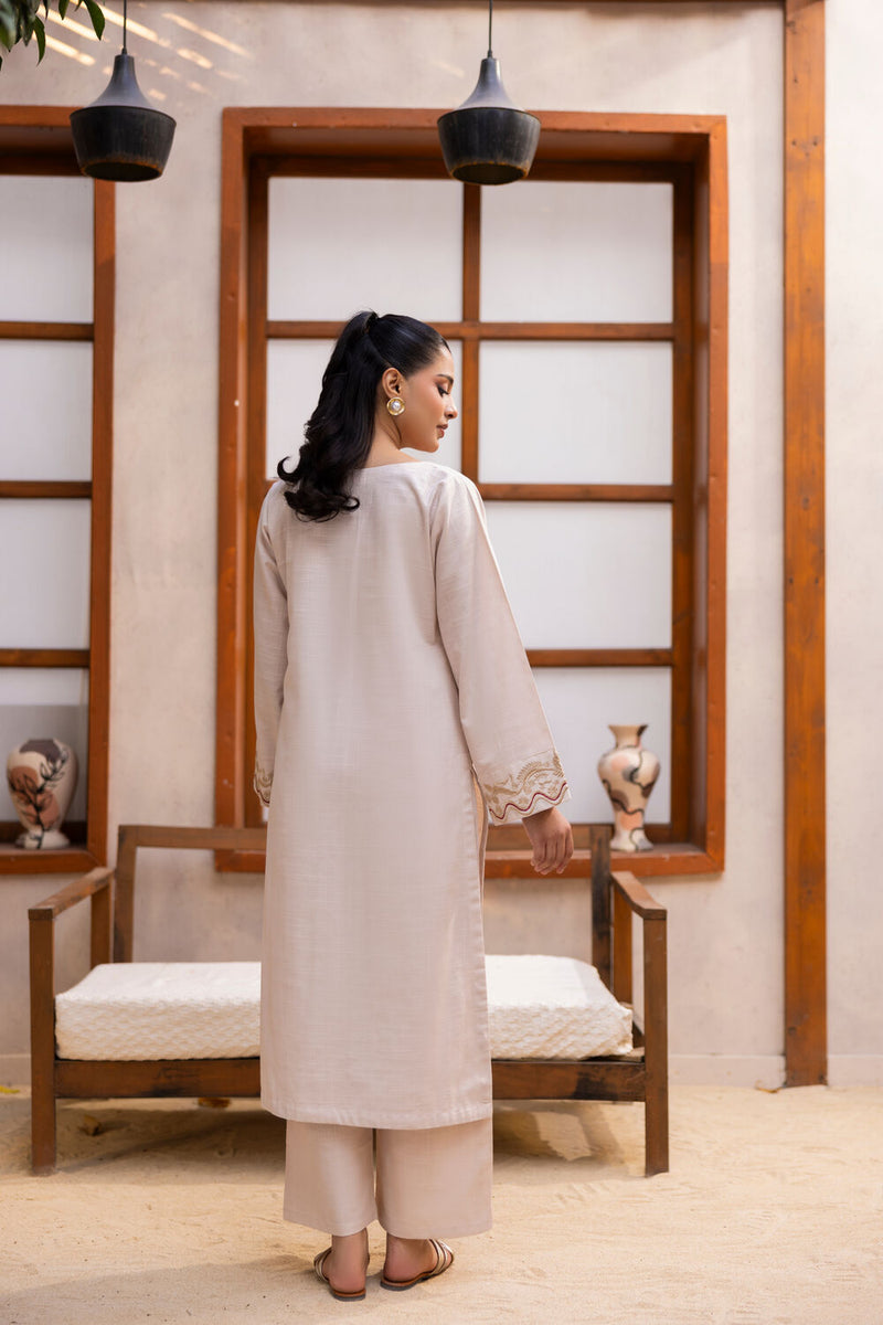 TWO PIECE STITCHED - WHISPER