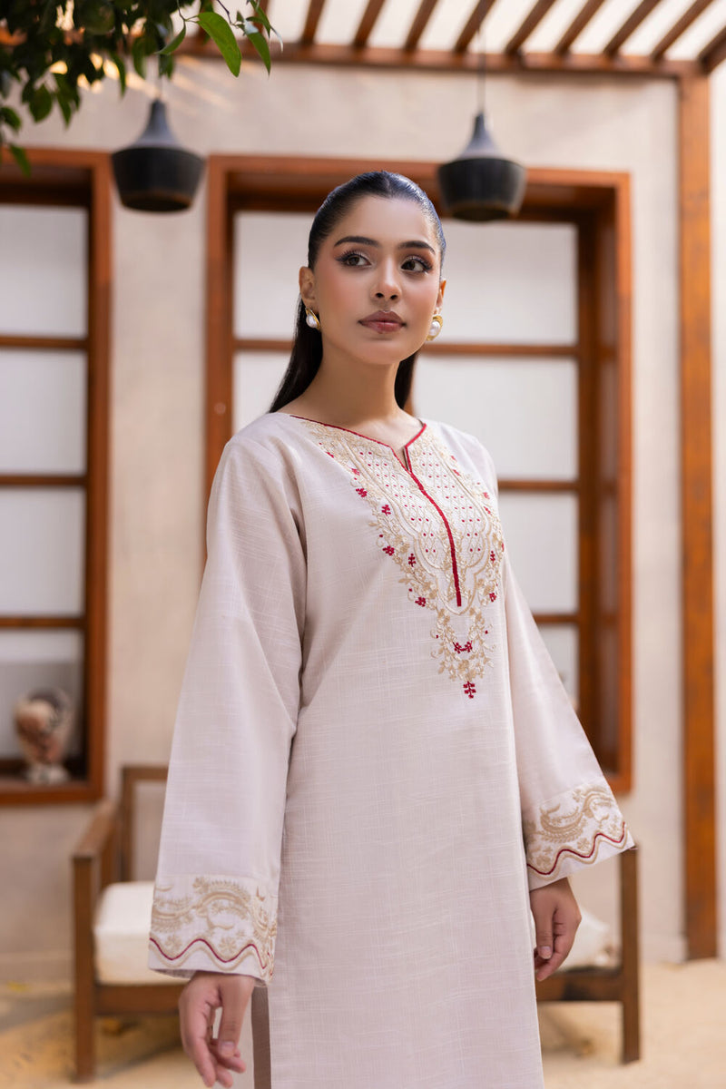 TWO PIECE STITCHED - WHISPER