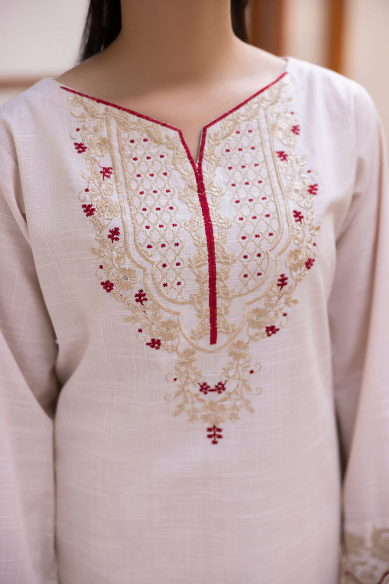 TWO PIECE STITCHED - WHISPER