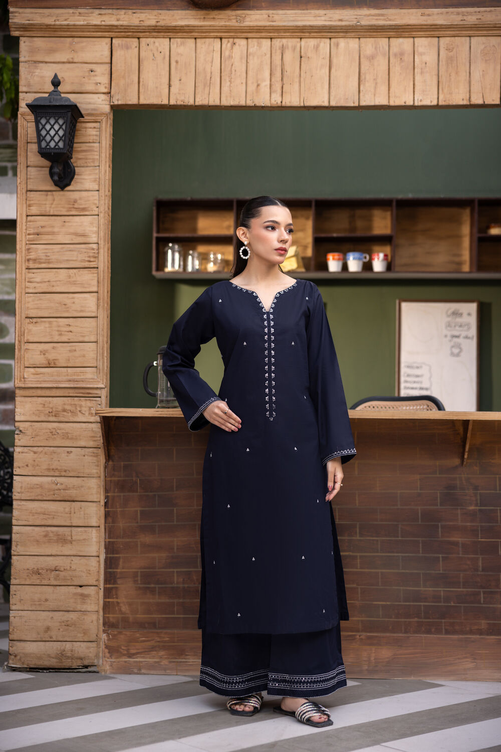 TWO PIECE STITCHED - AVEN