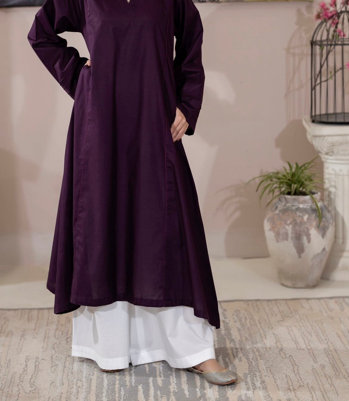 ONE PIECE STITCHED - TROUSER (HAZE)