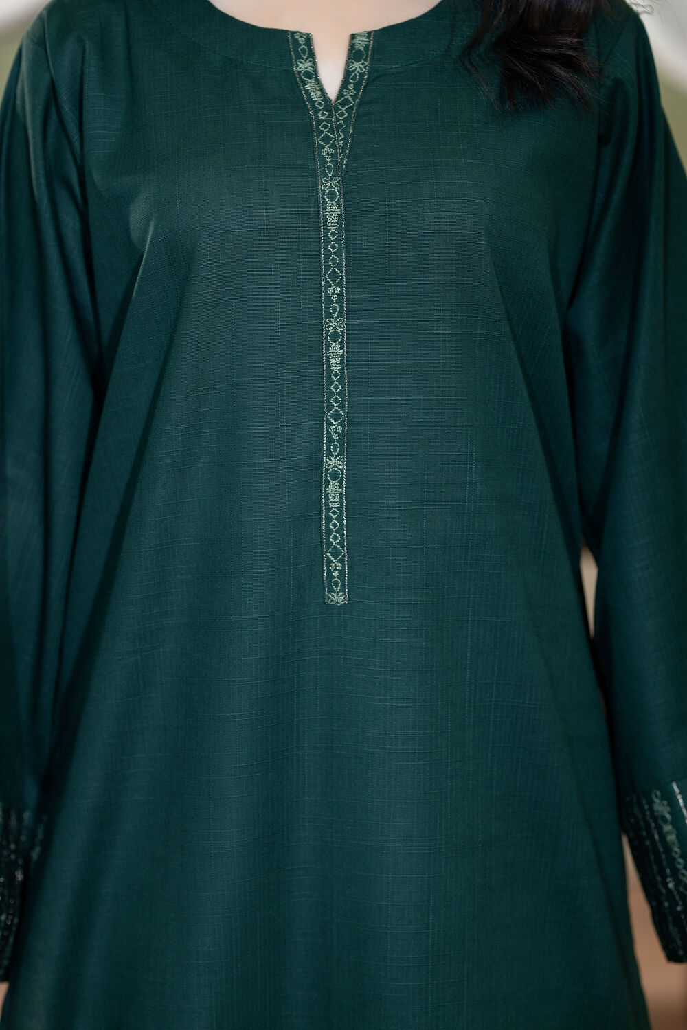 TWO PIECE STITCHED - EMERALD