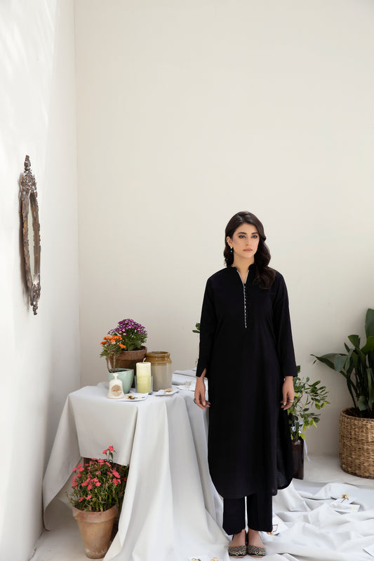 TWO PIECE STITCHED - NOIR‎ ‎ ‎ ‎