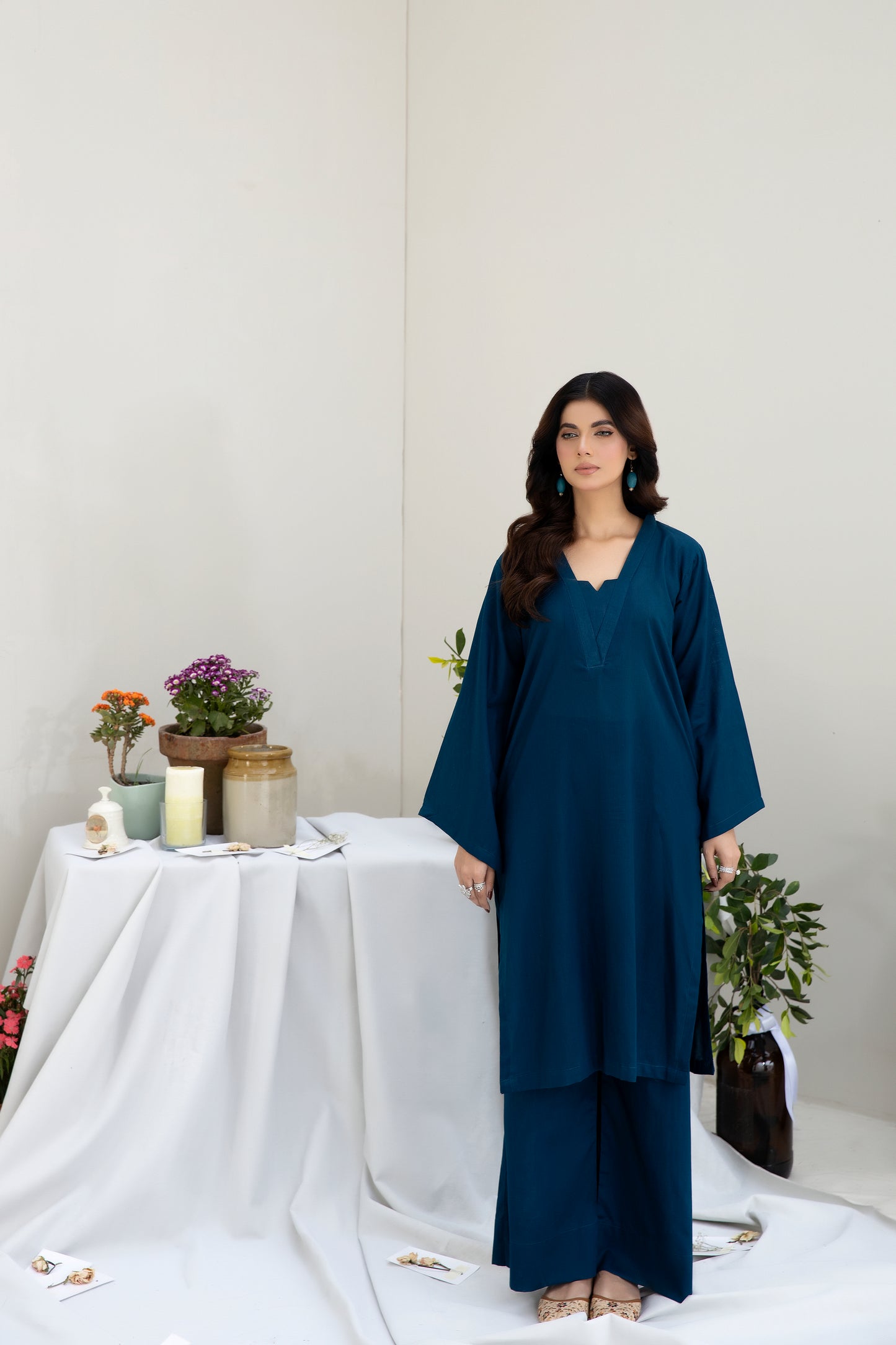 TWO PIECE STITCHED - SAPPHIRE