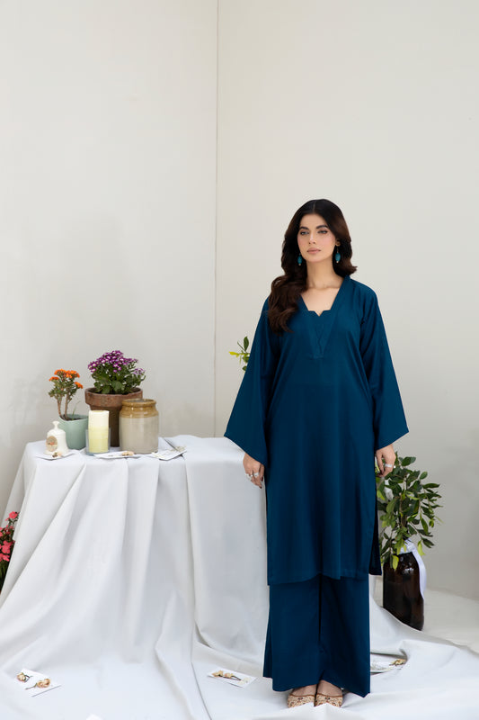 TWO PIECE STITCHED - SAPPHIRE