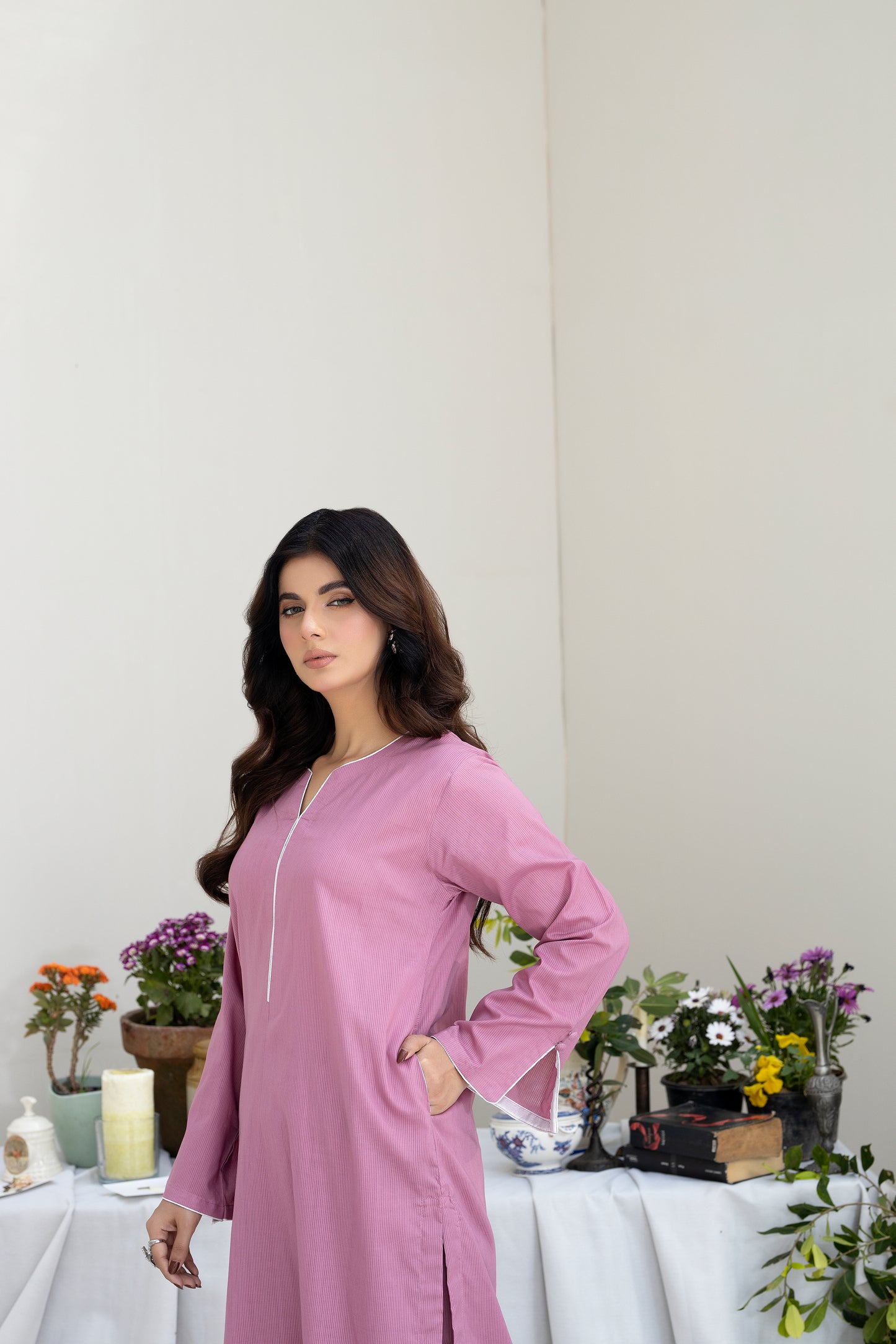 TWO PIECE STITCHED - BLOSSOM