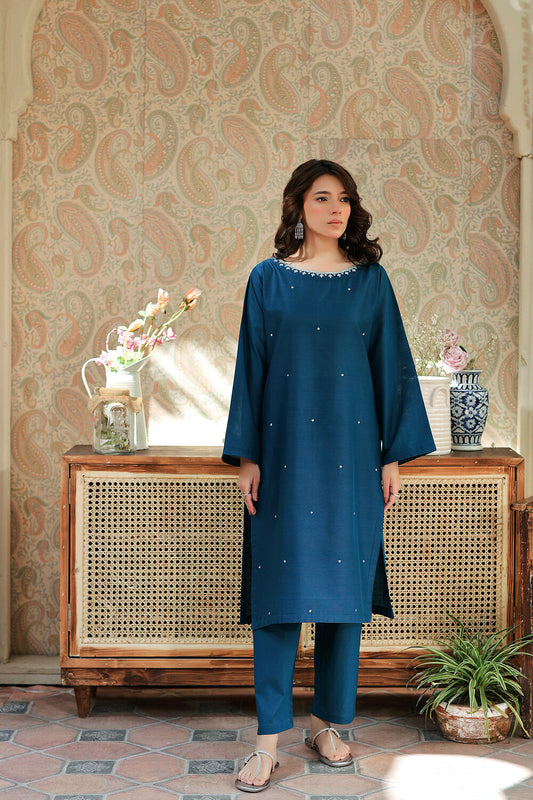 TWO PIECE STITCHED - MARINE