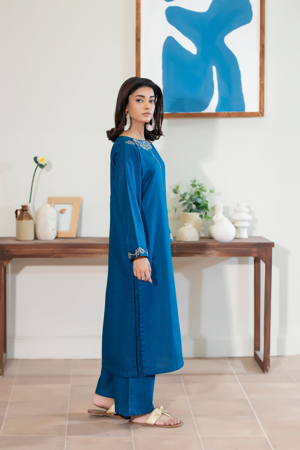 TWO PIECE STITCHED - BLUEWAVE
