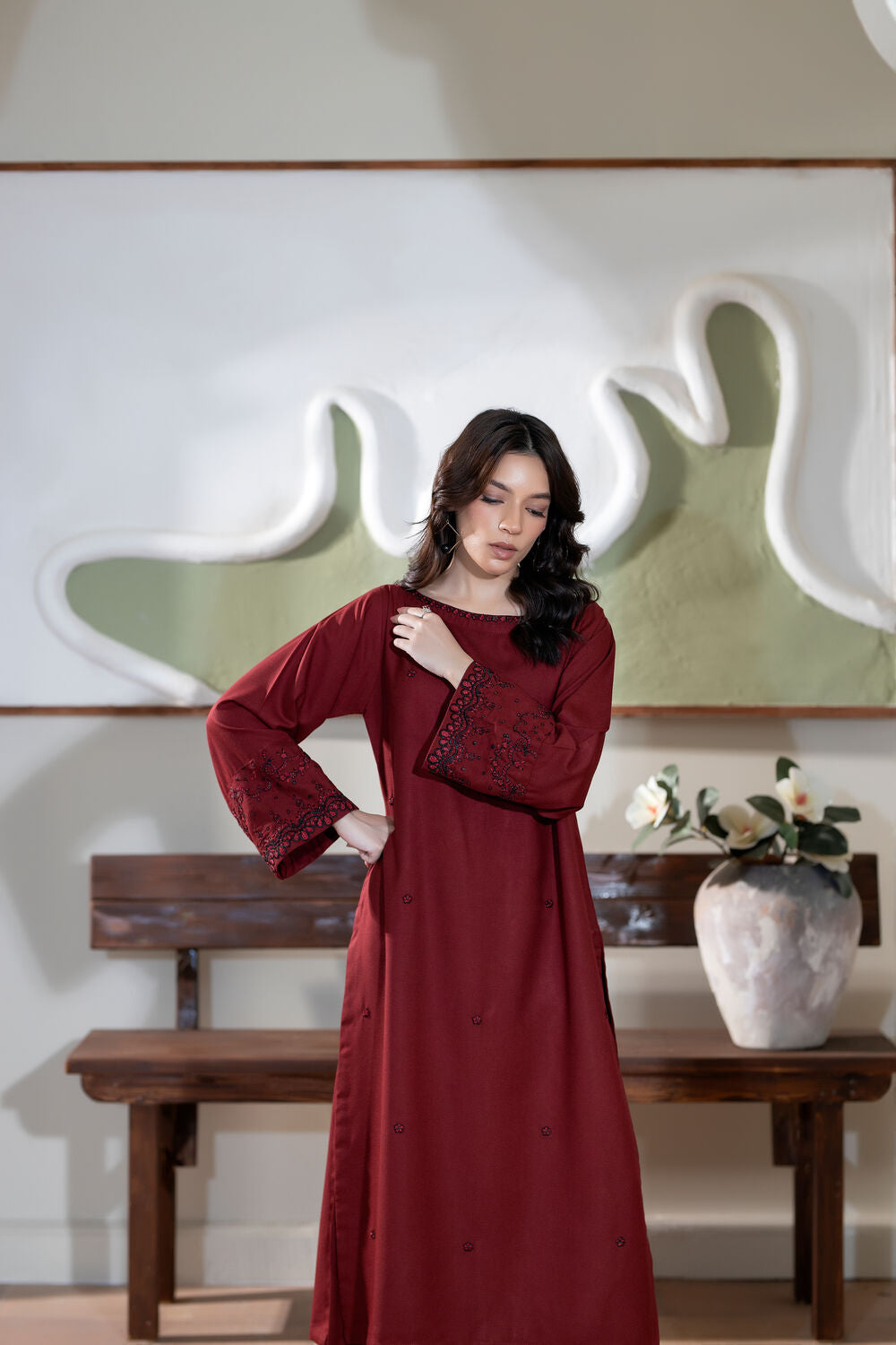 TWO PIECE STITCHED - RUBELLE