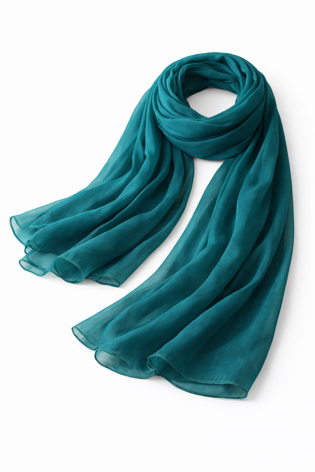 TEAL GREEN / ZINC  DUPATTA