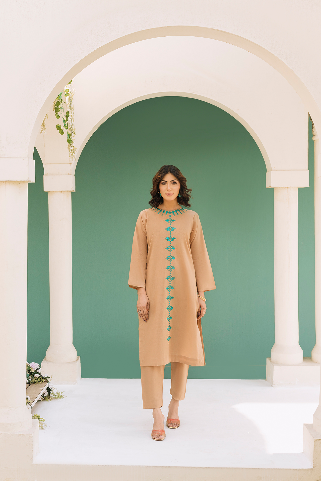 TWO PIECE STITCHED - Sandy Serenity