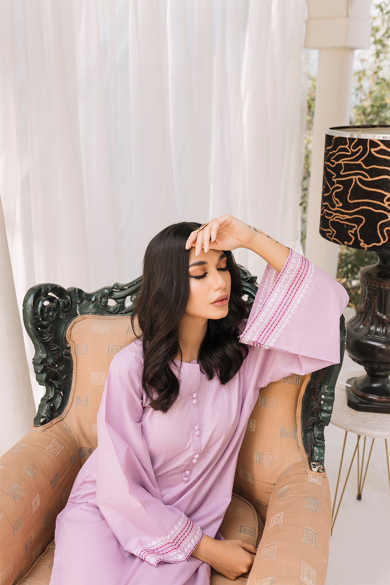 TWO PIECE STITCHED - Lavender Dreams