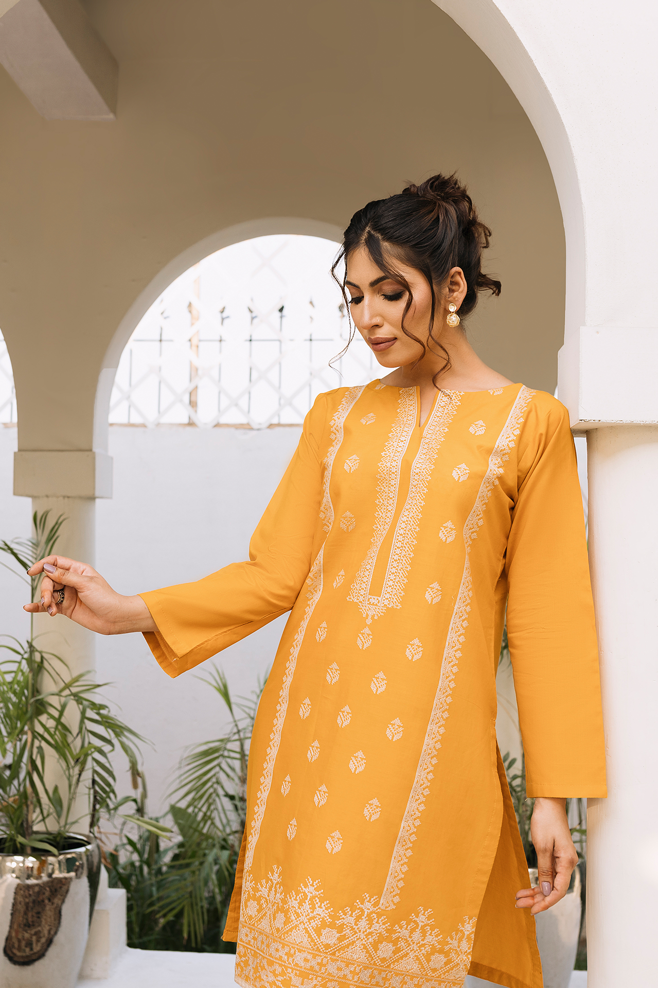 TWO PIECE STITCHED - Saffron Sun‎ ‎